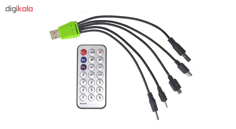 سیستم روشنایی و پاوربانک خورشیدی و اسپیکر جی دی پلاس مدل GD-8028COB
