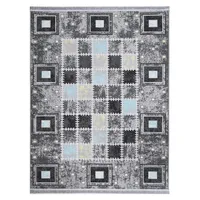 گلیم ماشینی دنیای فرش مدل یاسمن کد 1080