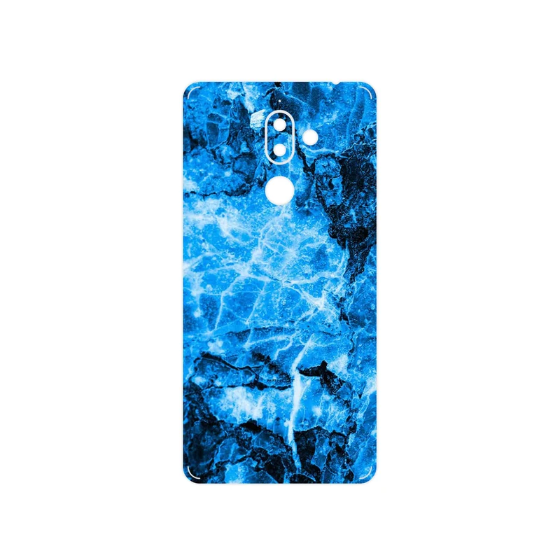 برچسب پوششی ماهوت مدل Blue Marble مناسب برای گوشی موبایل نوکیا 7 Plus