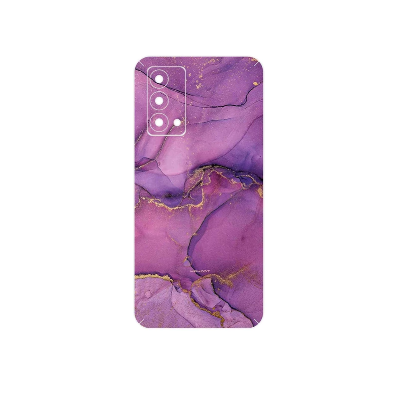 برچسب پوششی ماهوت مدل Purple Marble مناسب برای گوشی موبایل ریلمی GT Master