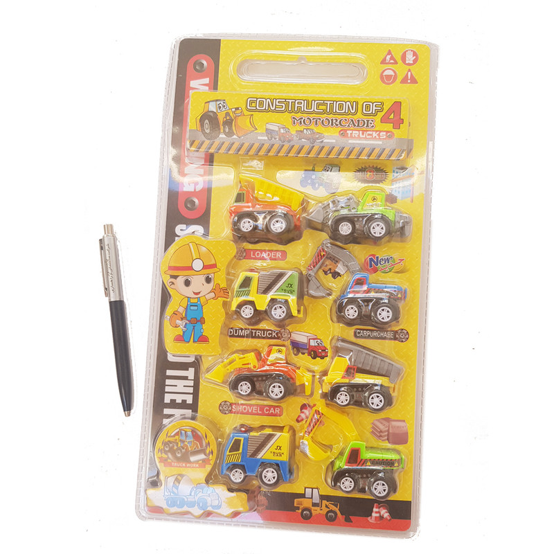 ماشین بازی مدل راهسازی بسته 8 عددی