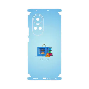 MAHOOT 3D Printer-FullSkin Cover Sticker for Oppo Reno 10 5G