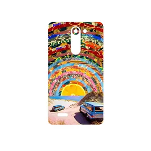 MAHOOT Collage of Orange Sky Cover Sticker for LG L Bello