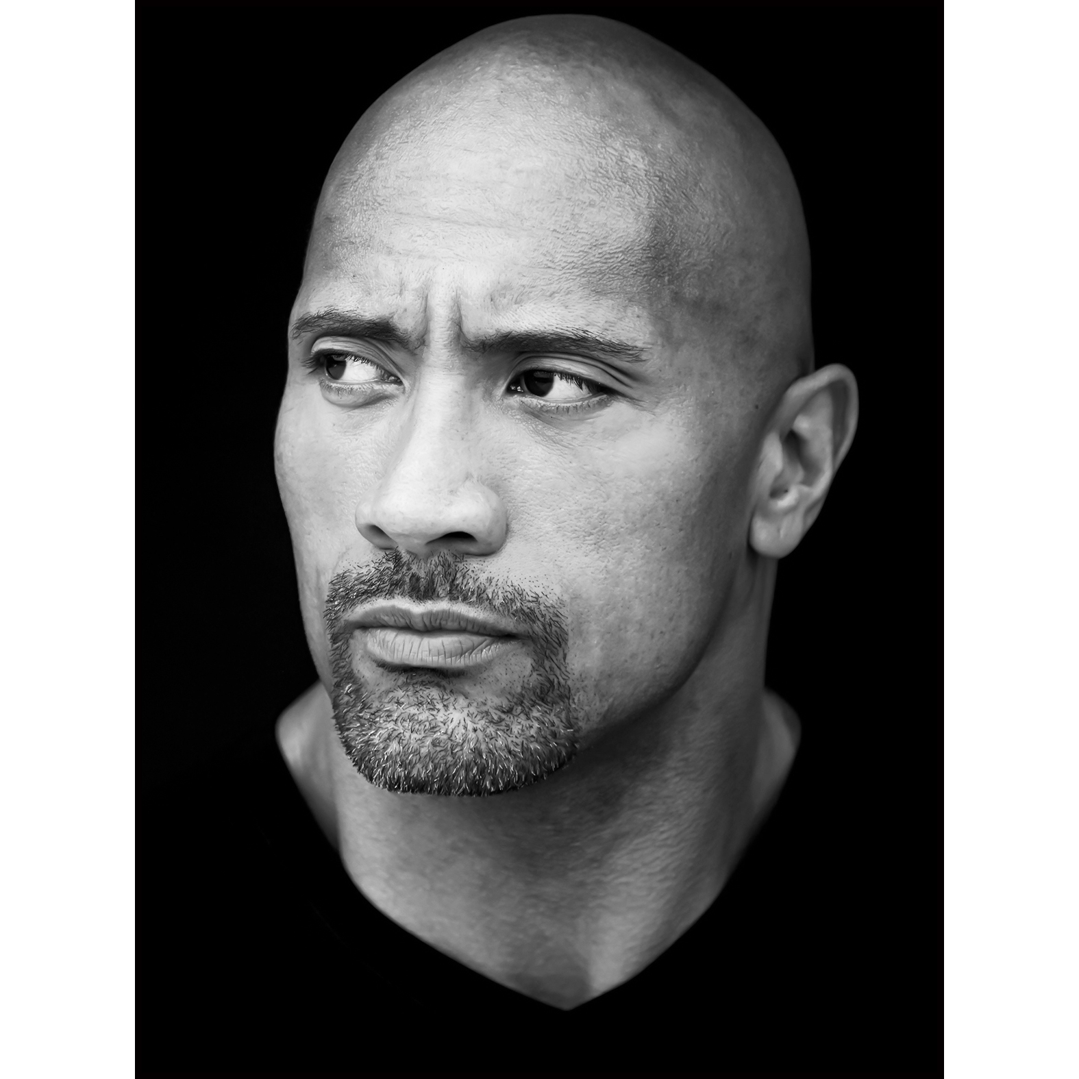 پوستر مدل rock dwayne