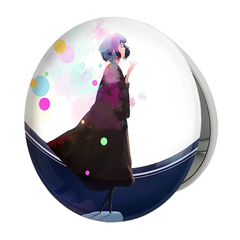 آینه جیبی خندالو طرح بازی گریس (Gris) مدل تاشو کد 35537