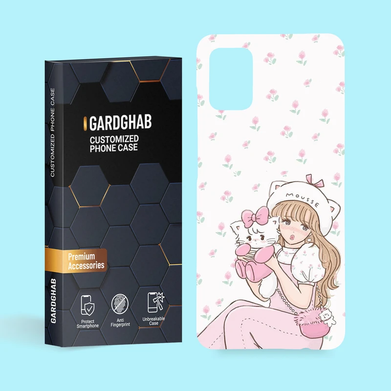 کاور گارد قاب مدل دخترانه مناسب برای گوشی موبایل سامسونگ  Galaxy A51 