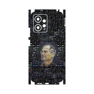 MAHOOT Collage of Steve Jobs 2-FullSkin Cover Sticker for Xiaomi Redmi Note 12 4G