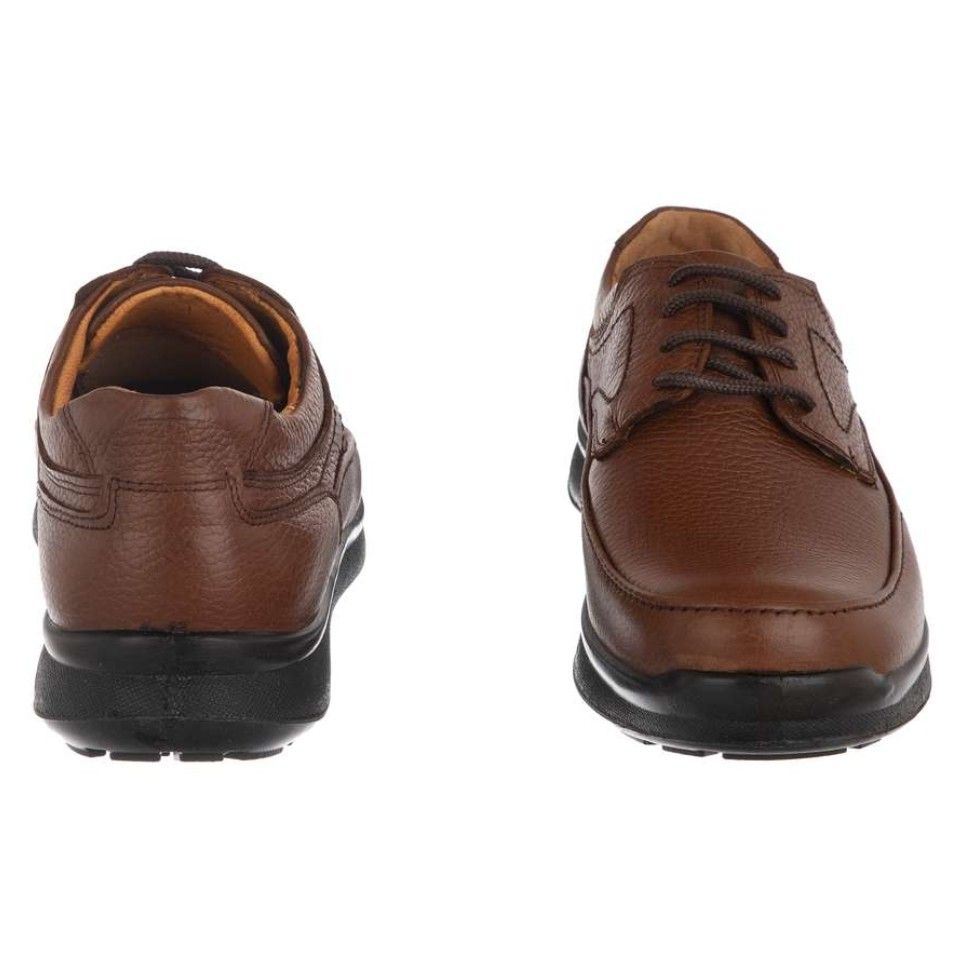 کفش روزمره مردانه آذر پلاس مدل چرم طبیعی کد 1B503 -  - 3