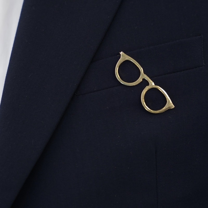 گیره کراوات مدل عینک