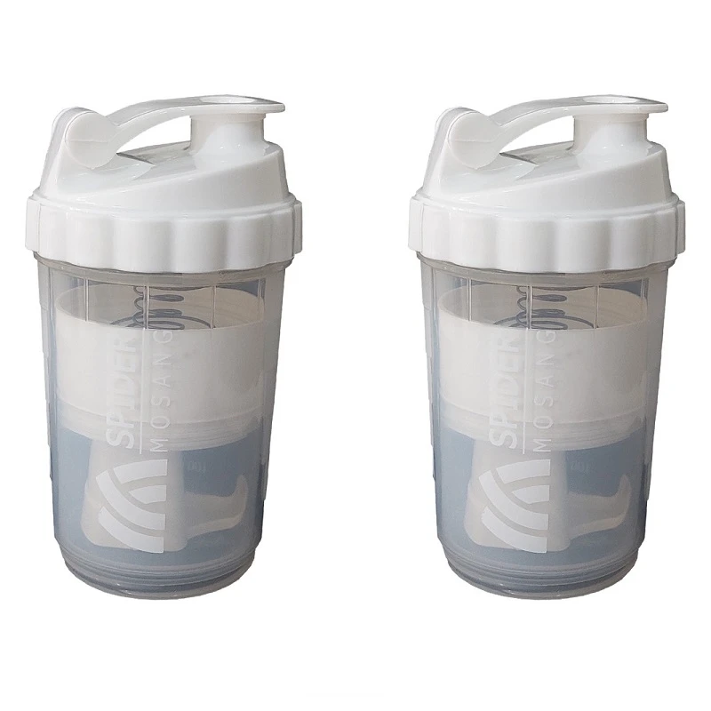 شیکر اسپایدر مدل MOSANG گنجایش 0.5 لیتر بسته 2 عددی