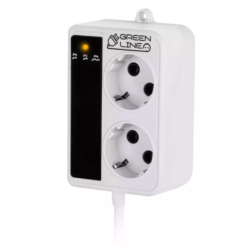 محافظ ولتاژ گرین لاین مدل GLP162-RW-5m
