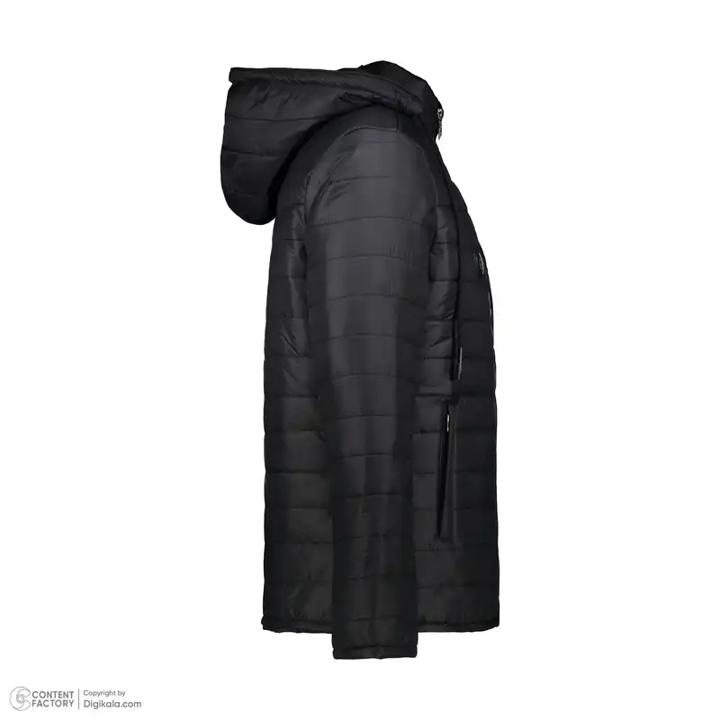 کاپشن مردانه کارتال مدل شمعی رنگ مشکی