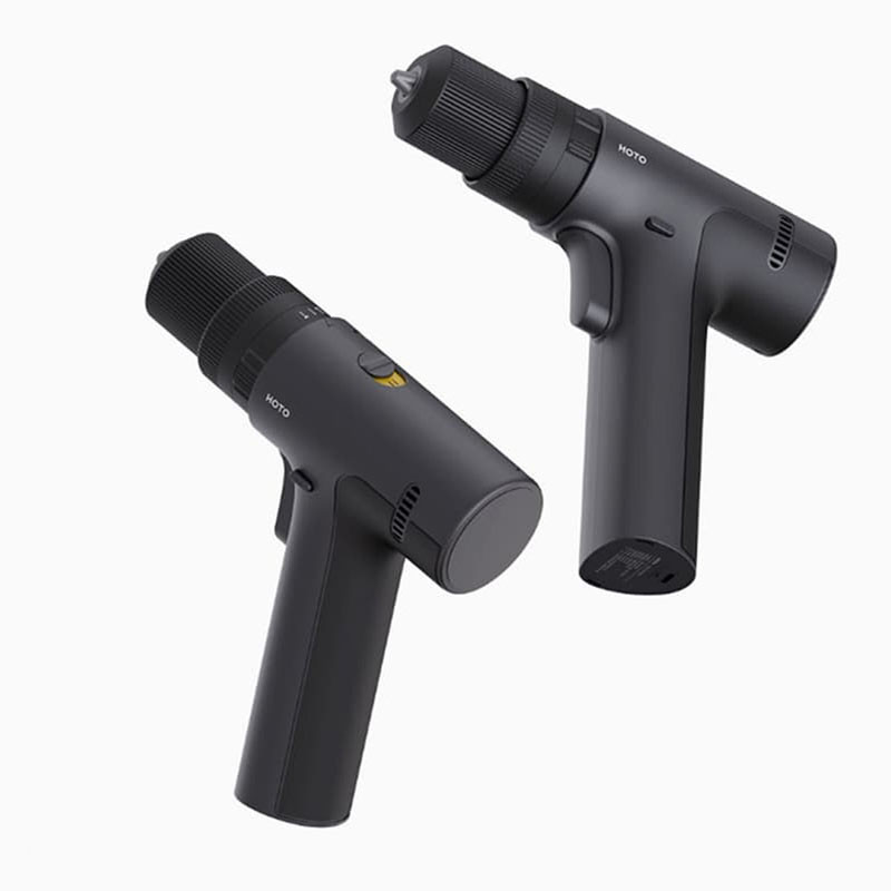 پیچ گوشتی شارژی 12 ولت هوتو مدل QWDZGJ002 مجموعه 25 عددی