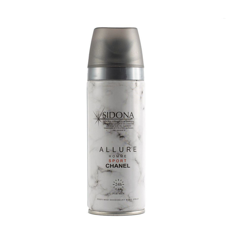 اسپری خوشبو کننده بدن مردانه سیدونا مدل Allure Sport حجم 200 میلی لیتر اسپری خوشبو کننده بدن مردانه سیدونا مدل Allure Sport حجم 200 میلی لیتر