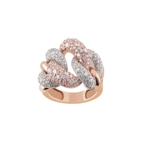 انگشتر طلا 18 عیار زنانه جواهری سروری  مدل 14905