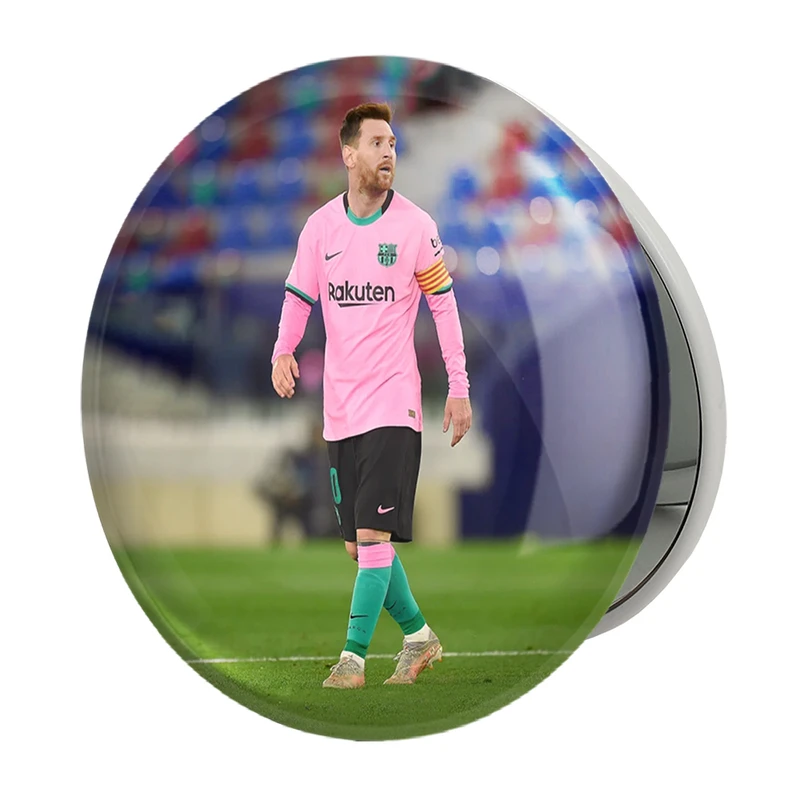 آینه جیبی خندالو طرح لیونل مسی مدل تاشو کد 36460