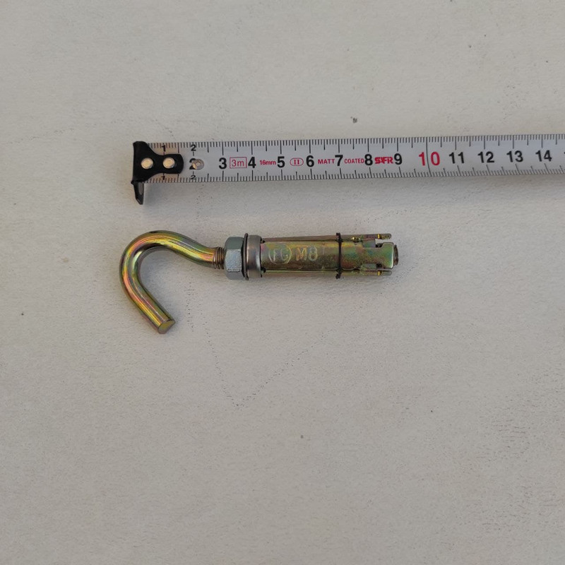 قلاب سقفی مدل M-8 بسته 6 عددی