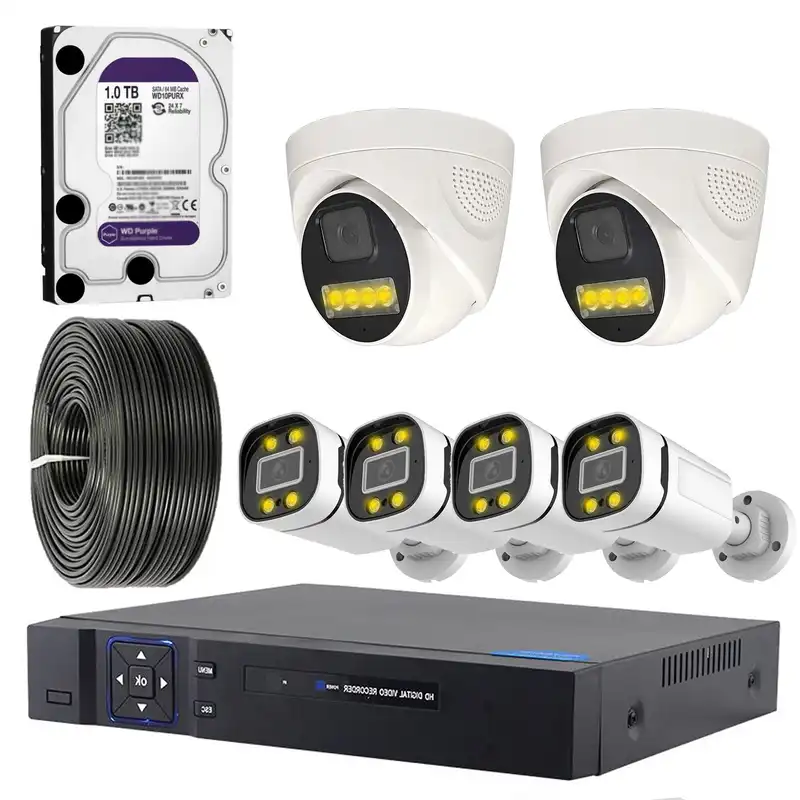 سیستم امنیتی نظارتی مدل  HD PACK 6 - AXESSLINK T042