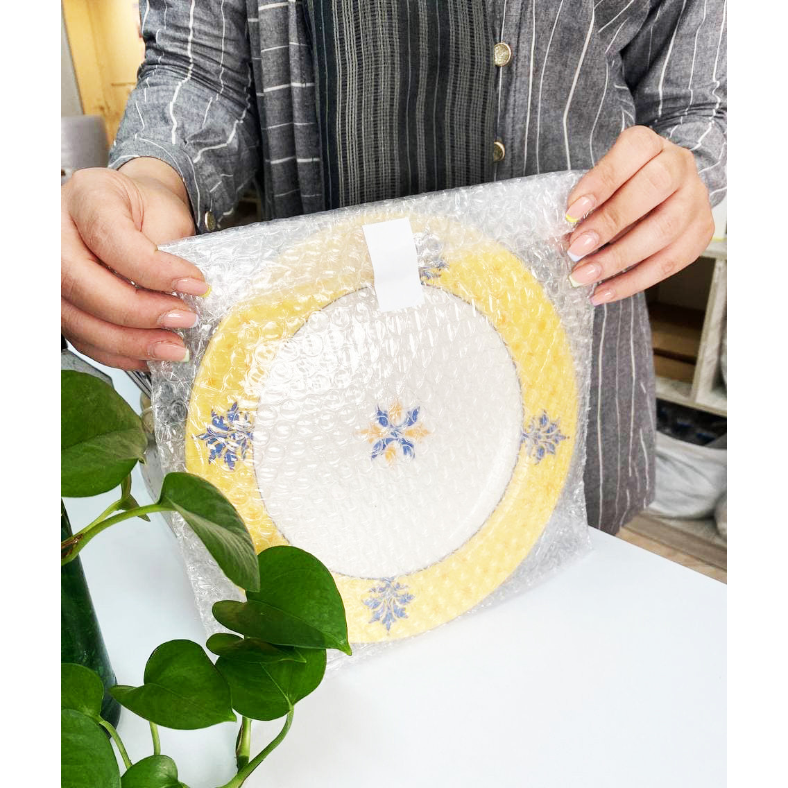 نایلون حباب دار ضربه گیر مدل DST-B90 بسته 6 عددی