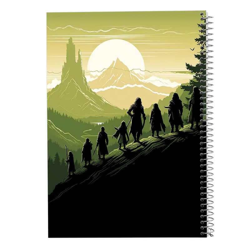 دفتر مشق 50 برگ مدوپد مدل ارباب حلقه ها The Lord of the Rings کد DF3024