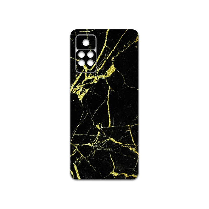 برچسب پوششی ماهوت مدل Graphite-Gold-Marble مناسب برای گوشی موبایل شیائومی Redmi Note 11 Pro