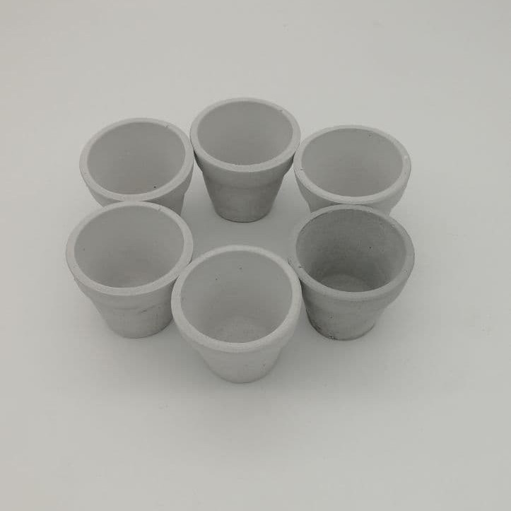 گلدان مدل بتنی کد B253 بسته 6 عددی گلدان مدل بتنی کد B253 بسته 6 عددی