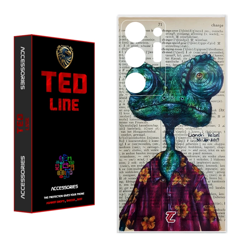 کاور تد لاین طرح رنگو کد 1130 مناسب برای گوشی موبایل سامسونگ Galaxy Note 20 Ultra