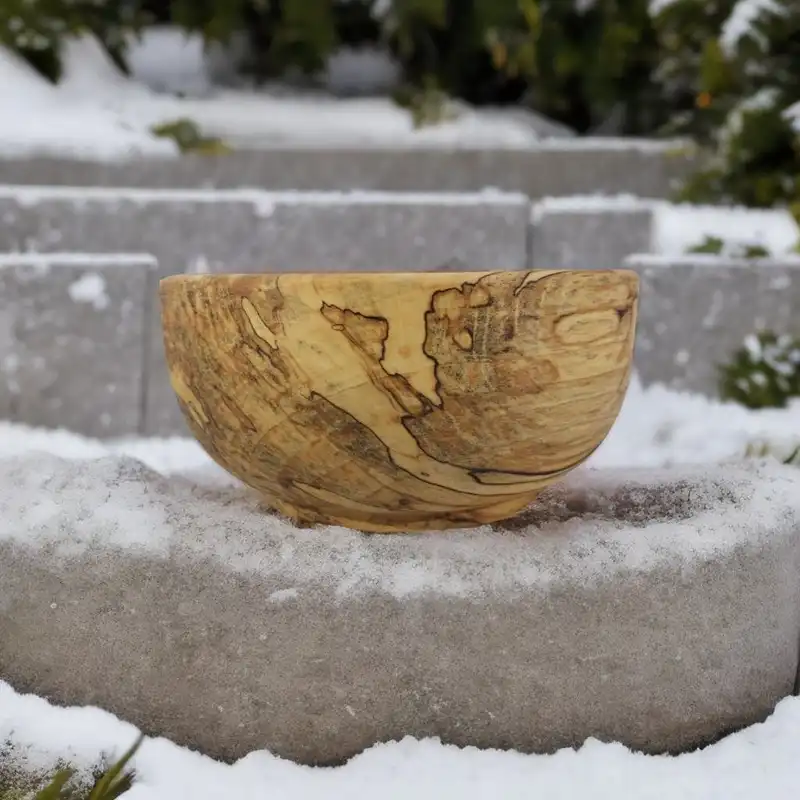 کاسه چوبی مدل باخته