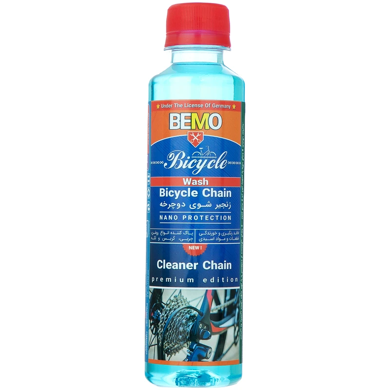 عکس شماره 5 : مجموعه لوازم نظافت و مراقبت دوچرخه بمو مدل g4-400 حجم 660 میلی لیتر بسته 4 عددی