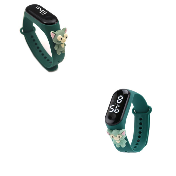 ساعت مچی دیجیتال مدل عروسکی گربه سونیک