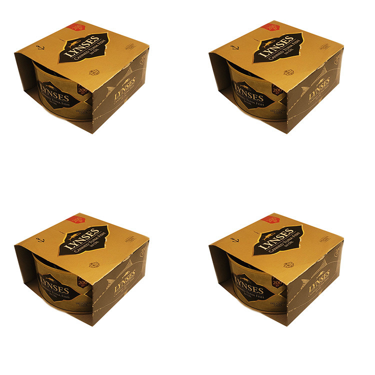 کنسرو تن ماهی در روغن گیاهی لاینسس - 200 گرم بسته 4 عددی