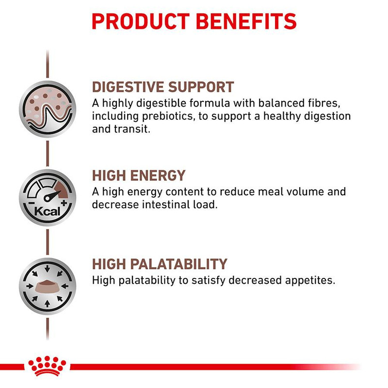 غذای خشک سگ رویال کنین مدل گاسترواینتستینال وزن 2 کیلوگرم