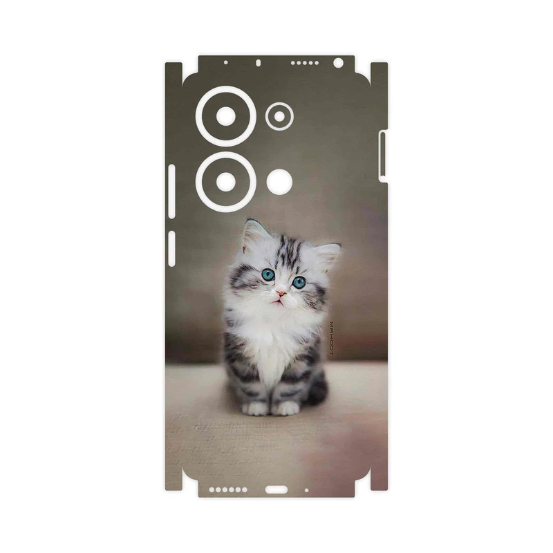 برچسب پوششی ماهوت مدل Cat_2-FullSkin مناسب برای گوشی موبایل شیائومی Redmi Note 13 Pro 4G