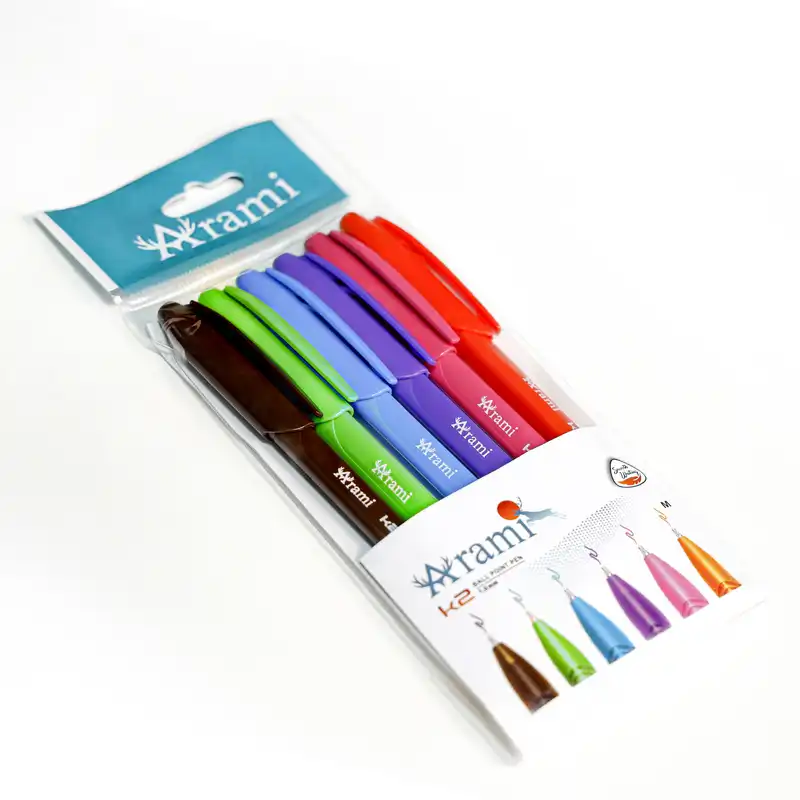 خودکار آرامی مدل k2 کد 1.0-6M-fantezi بسته 6 عددی