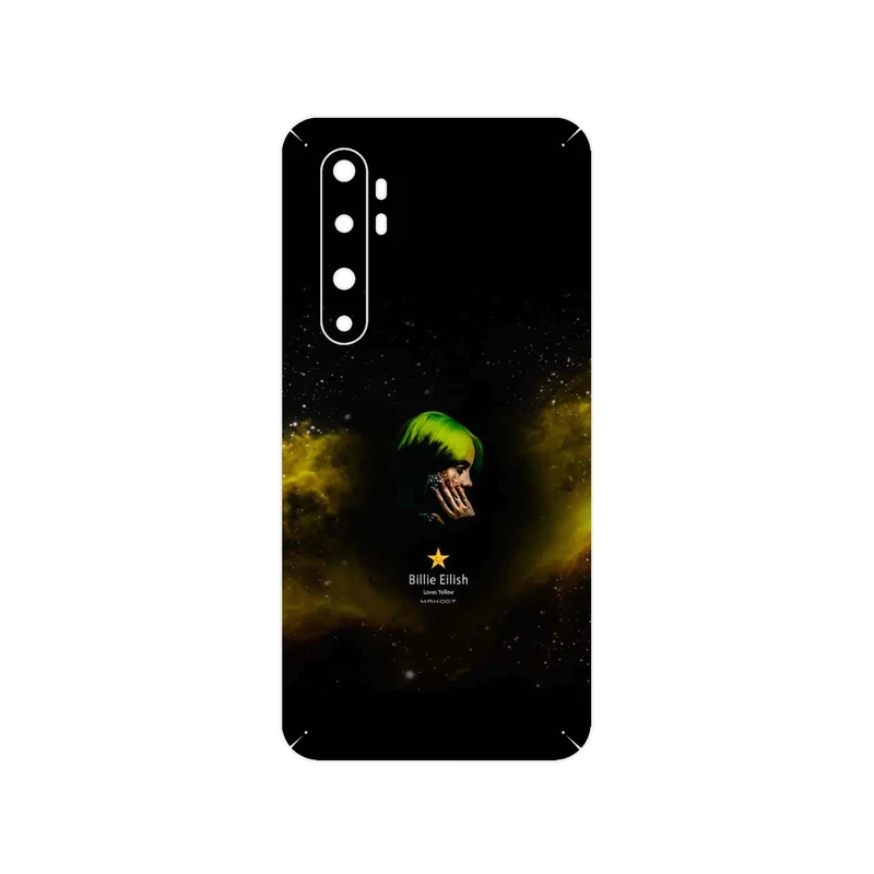 برچسب پوششی ماهوت مدل Billie Eilish مناسب برای گوشی موبایل شیائومی Mi Note 10 Lite