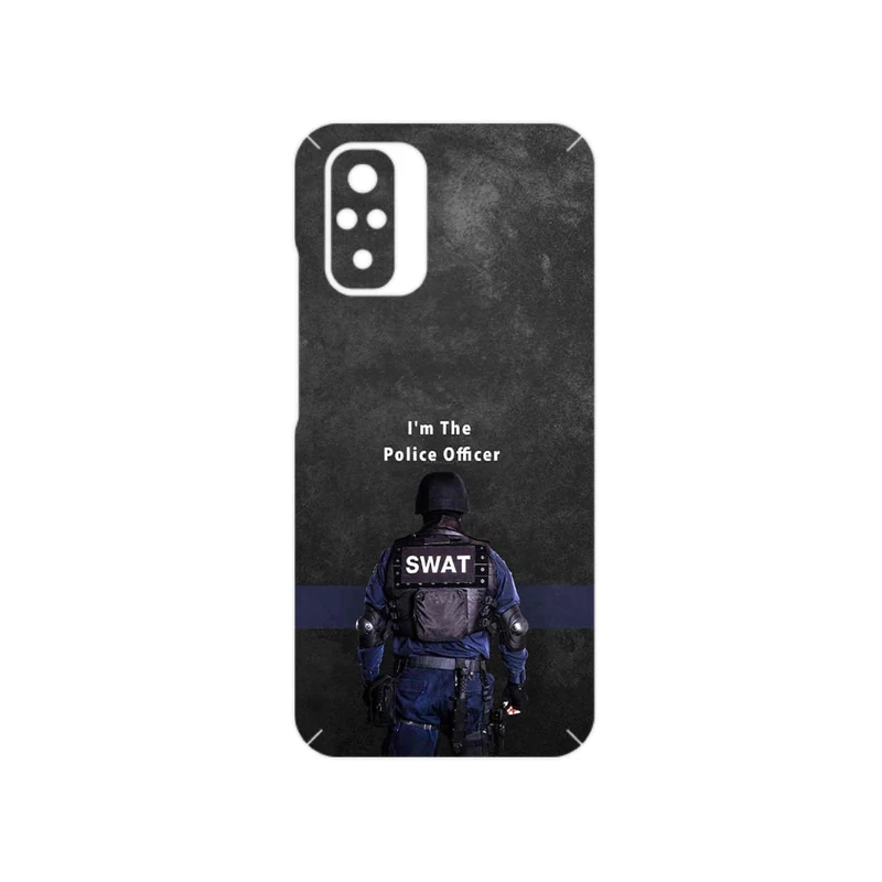 برچسب پوششی ماهوت مدل Police Officer مناسب برای گوشی موبایل شیائومی Redmi Note 10s