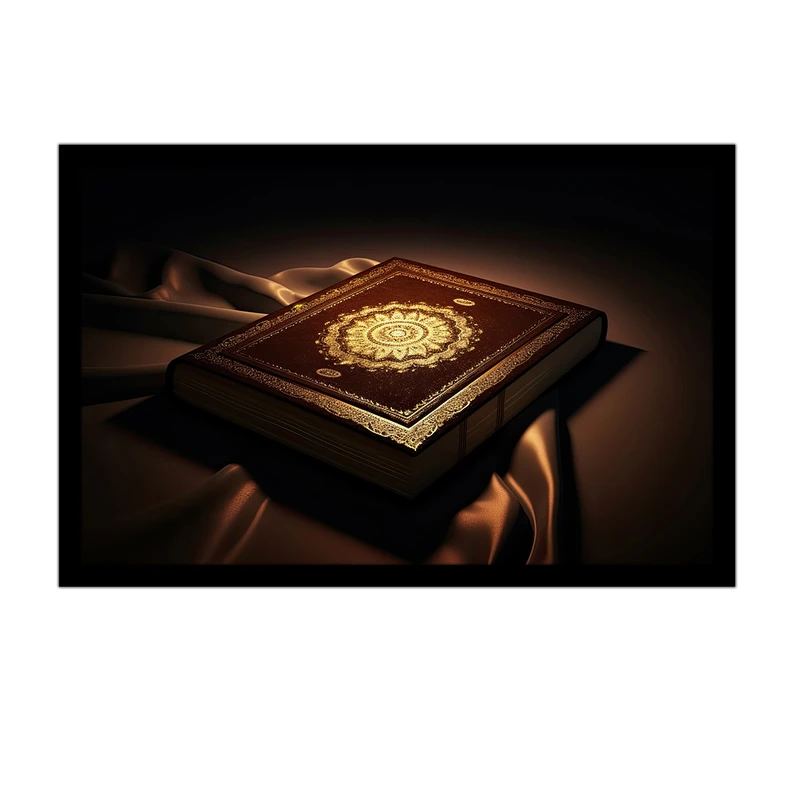 تابلو بکلیت طرح مذهبی مدل DY1366 فریم مشکی