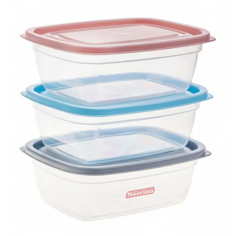 ظرف نگهدارنده نورینو مدل لارا کد 0014 مجموعه 3 عددی