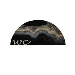  پادری مدل نیم دایره طرح سرویس بهداشتی کد 9327 سایز 90×45 سانتی متر