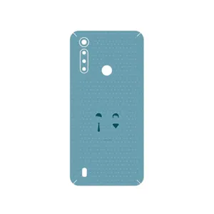 MAHOOT Minimal Miss and Mister Cover Sticker for Motorola Moto G8 Power Lite