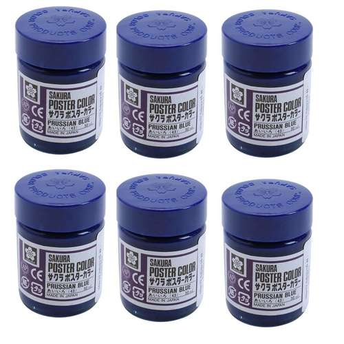 گواش 6 عددی ساکورا مدل PW6