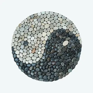 پادری طرح سنگی مدل دایره سایز 50x50 سانتیمتر