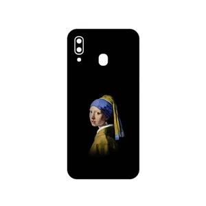 MAHOOT Girl with a Pearl Earring of Vermeer Cover Sticker for Samsung Galaxy M10s