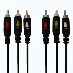 کابل تبدیل 3 به 3 RCA اورنج مدل 163 طول 1.5 متر