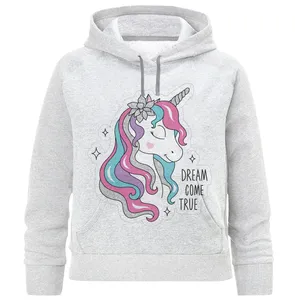 هودی دخترانه مدل تکشاخ F901