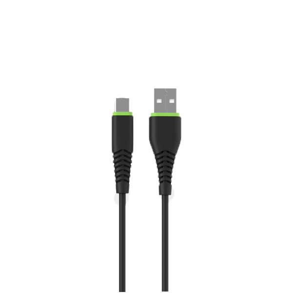کابل تبدیل USB به microUSB پاواریال مدل DC-168M طول 1 متر