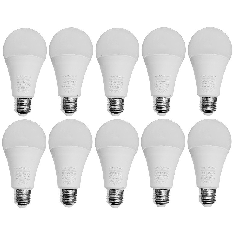 لامپ ال ای دی 15 وات دونور مدل حبابی پایه E27 مجموعه 10 عددی