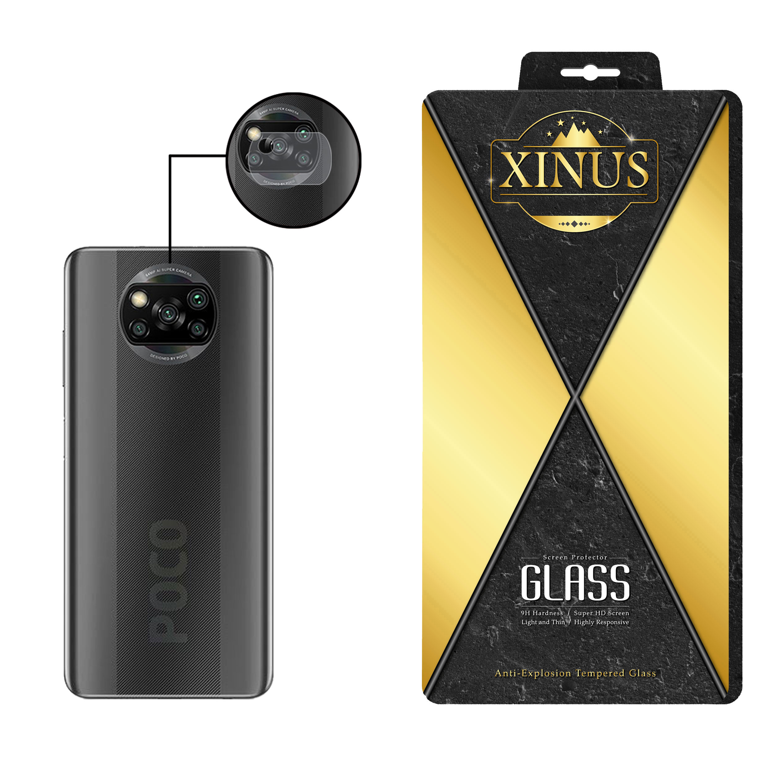 نقد و بررسی محافظ لنز دوربین ژینوس مدل PLX مناسب برای گوشی موبایل شیایومی Poco X3 Pro توسط خریداران