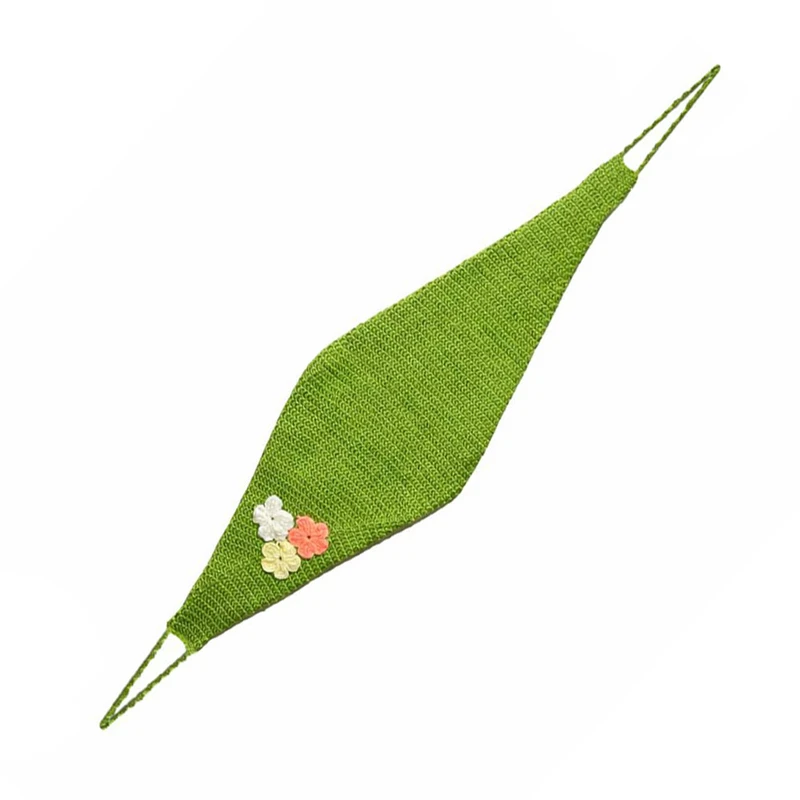 لیف حمام آویز مدل کمری طرح گل دار