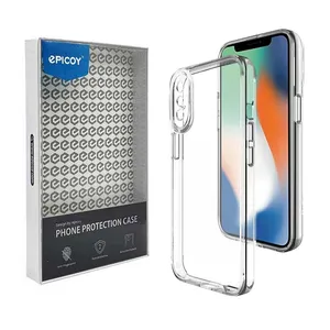 Epicoy Transparent Clear Case for Apple iPhone X/Xs